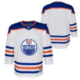 Edmonton Oilers tricou de hochei pentru copii Premier White Away - L/XL