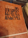 Dimitrie Al. Nanu - Din literatua populara argeseana (cu dedicati autoului pentru N. Voiculescu)