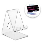 Suport Holografic pentru Telefon Mobil, Pliabil, Transparent, 6x8x9 cm, CMCLASS