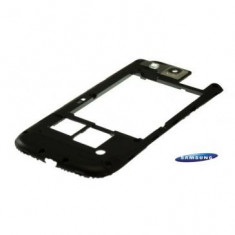 Carcasa mijloc Samsung I9300 Galaxy S3 Originala Neagra foto