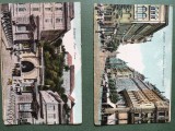 grup doua carti postale circulate , anii 1930 - 1940