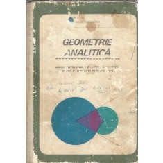Geometrie analitica - Gh. D. Simionescu
