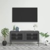Gossi comoda tv, antracit, 105x35x50 cm, otel