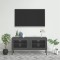 Gossi comoda tv, antracit, 105x35x50 cm, otel