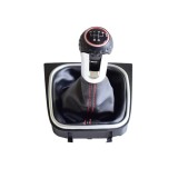 Nuca si manson din piele ecologica VentooĂ&sbquo;&Acirc;&reg;, pentru schimbator de viteze, compatibil Volkswagen Golf MK5, MK6,