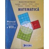 MATEMATICA, MANUAL PENTRU CLASA A VII-A-MIHAELA SINGER SI COLAB.-324070