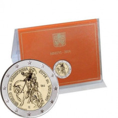 VATICAN 2016 2 Euro comemorativ- Misericordia- BU/folder foto