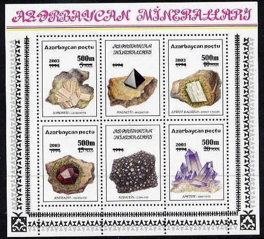 AZERBAIJAN 2003 MINERALE