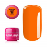 Gel UV Silcare Base One Neon - Orange 02, 5g
