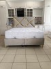 Pat Matrimonial Camy 3, Saltea Inclusa, MDF, 174x90x78 cm, Transport Gratuit