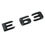 Emblema E 63 Negru, pentru spate portbagaj Mercedes, Mercedes-benz