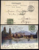 Switzerland 1905 Postcard postal stationery Geneve to Brussels Belgium DB.374