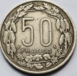 50 Francs 1961 CFA Central African States, km#3, Africa