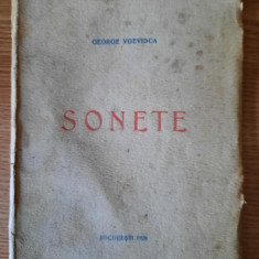 SONETE – GEORGE VOEVIDCA (Editia PRINCEPS – 1920)
