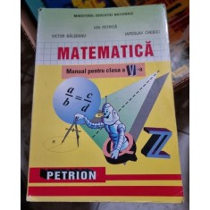 MATEMATICA MANUAL PENTRU CLASA A VI-A - ION PETRICA