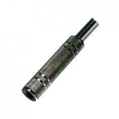 MUFA JACK 6.3MM STEREO METAL PE CABLU NICHELA foto