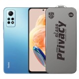 Folie de Protectie pentru Xiaomi Redmi Note 12 Pro, TEO, Sticla Securizata ESD Antistatica, Super-X Privacy OG, Margini Negre, 0.30 mm, Transparent In