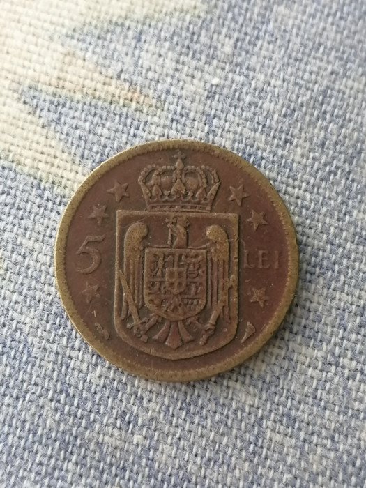 5 lei 1930 paris-Romania