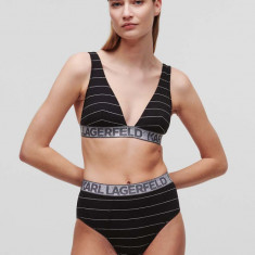 Karl Lagerfeld sutien culoarea negru, modelator