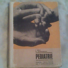 Pediatrie pentru facultatile de stomatologie-P.Meila,M.Geormaneanu