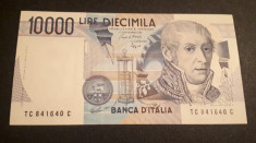 Italia - 10000 Lire 1988 aunc (Vezi descrierea) foto