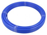 Cablu pneumatic poliamidă 6, 25m, albastru, max. 24bar