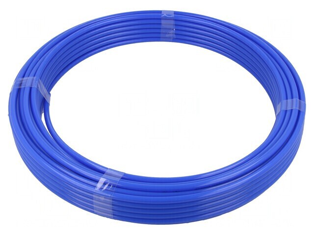 Cablu pneumatic poliamidă 6, 25m, albastru, max. 24bar