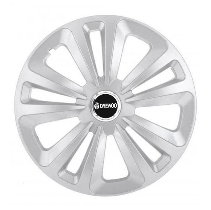 Set 4 Capace Roti, potrivite jantelor de R15, pentru Daewoo, model terra cromat