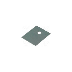 Suport termoconductor din silicon, 17mm x 21mm x 0.3mm - WS 247