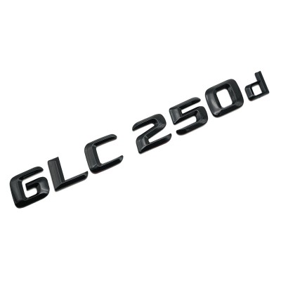 Emblema GLC 250d Negru, pentru spate portbagaj Mercedes foto