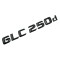 Emblema GLC 250d Negru, pentru spate portbagaj Mercedes