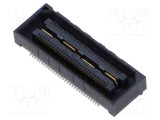 Conector PCB-PCB mamă 60 pini 0,5mm QSH aurit SMT SAMTEC
