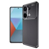 Cumpara ieftin Husa pentru Xiaomi Redmi Note 13 Pro 4G / Poco M6 Pro 4G, Techsuit CarbonFiber, Black