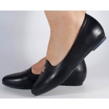 Cumpara ieftin Opincute negre (cod 15-46185)