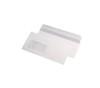 Plic DL Autoadeziv cu Fereastra Stanga, 80g, 110x220 mm, Cutie 1000 buc, Herlitz, Alb