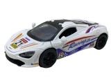 Macheta metal McLaren P1, alb cu sunet, lumini, deschide tot 1:24