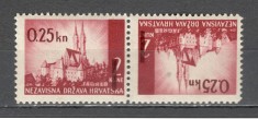 Croatia.1942 Vederi:supr.-tete beche SC.407