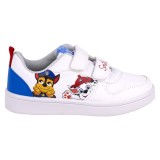 Adidasi Copii Patrula Catelusilor Piele Ecologica, Alb, Marimea 30, Chase &amp; Marshall, Velcro, Sport