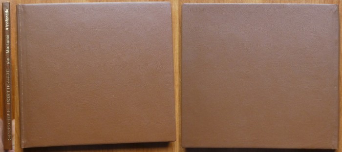 Scrisorile portugheze ale Marianei Alcoforado, 1967, 50 exemplare semnate de Veronica Porumbacu si Ligia Macovei, legate in pelior, etui de pastrare