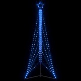 Pom de Crăciun LED 525 LED-uri Albastru 302 cm