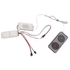 Comutator tactil cu difuzor bluetooth pentru oglinda LED, functie dimmer, dezaburire, 12-24V DC, LB-05-BT