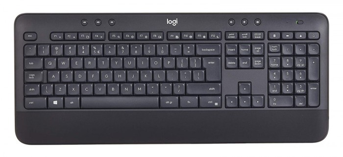 LOGITECH MK545 Advanced Wireless Keyboard and Mouse Combo - US INTL - 2.4GHZ - INTNL (timbru verde 0.8 lei)