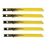 Set 5 panze fierastrau pendular pentru lemn, Raider 209911