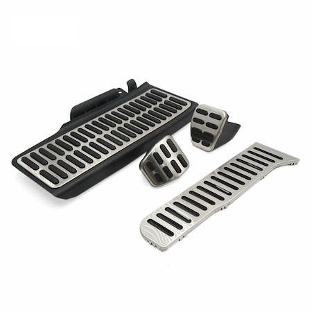 Set 4 buc ornament Pedale manuala pentru Volkswagen Passat B6, B7, CC, R36, R-line, Skoda SuperbII 3T 538