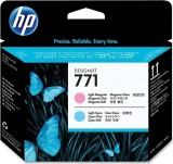 Cap Printare Original HP Light Magenta/Light Cyan nr.771 pentru DesignJet Z6200 "CE019A"