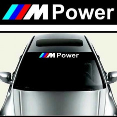 Sticker parasolar auto MPOWER (126 x 16cm)