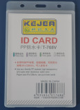 Suport Pp Water Proof, Pentru Carduri, 91 X 128mm, Vertical, 5 Buc/set, Kejea - Transparent
