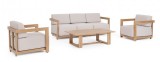 Cumpara ieftin Set mobilier gradina Theseus 203x79x77 cm