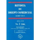 Revista de Drept Comercial, Anul XVI, Nr. 1/2006