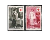 Franta 1956 - Crucea rosie, serie neuzata